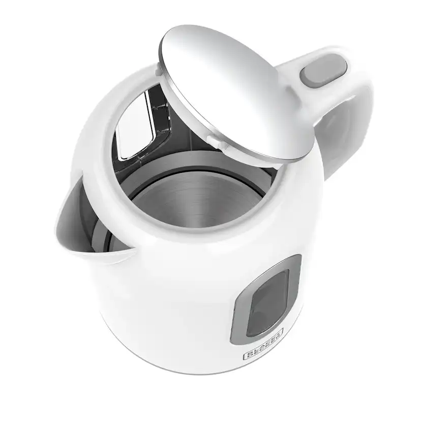 Vattenkokare BLACK+DECKER 1,7L Vit Snabb & Säker