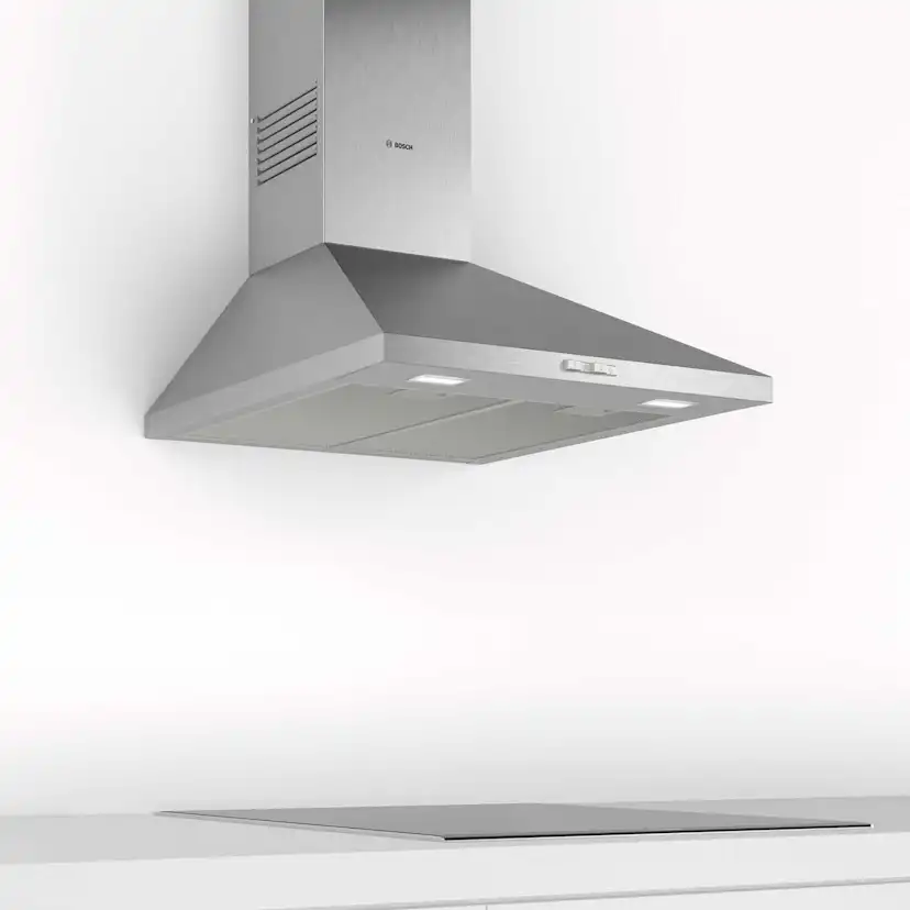 Vägghängd Köksfläkt Bosch DWP64BC50 Serie 2 Standard Frånluft/Kolfilterfläkt