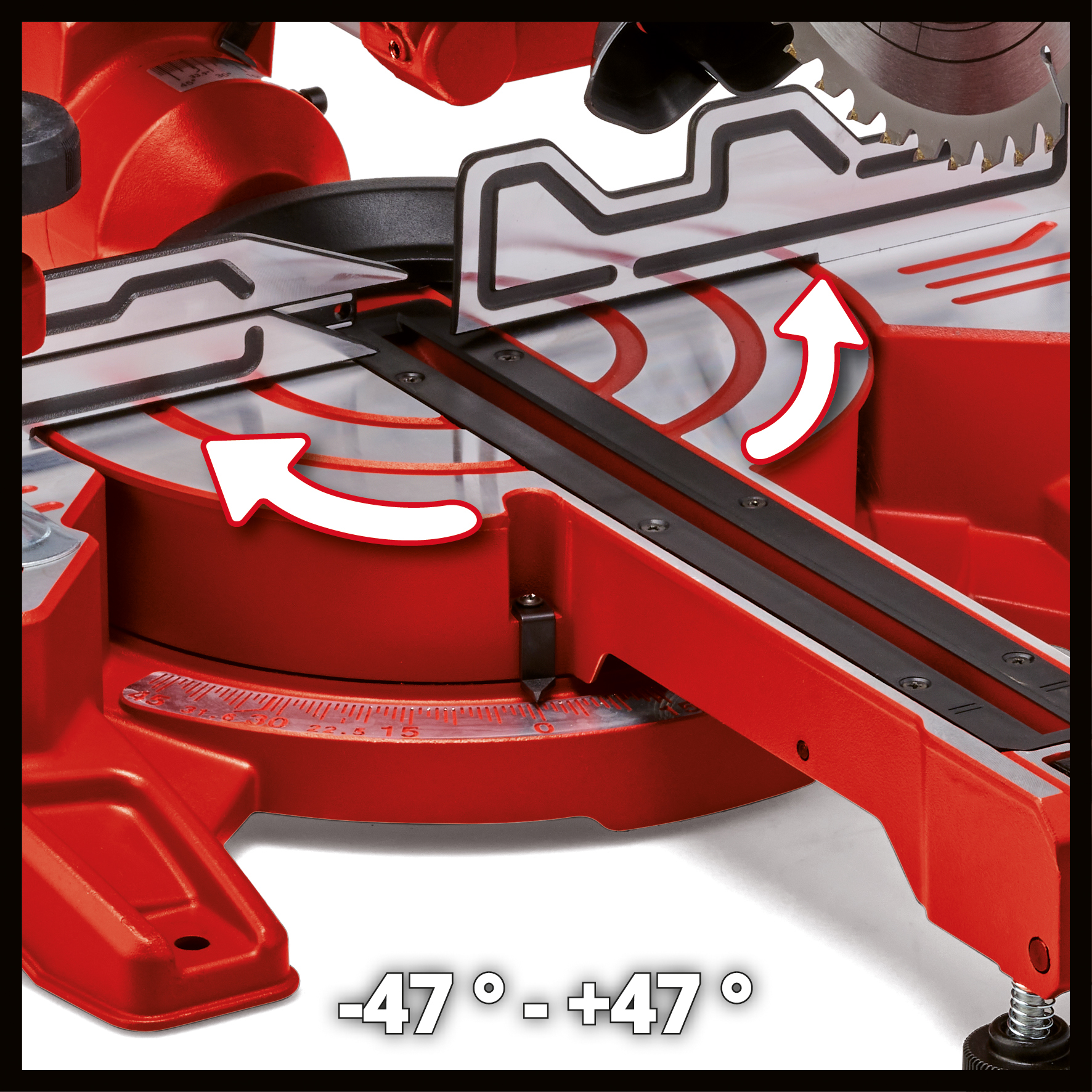 Glid-geringssåg Einhell TC-SM 254