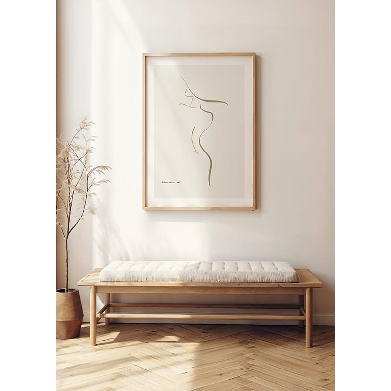 Poster Gallerix Shape Of A Woman No1