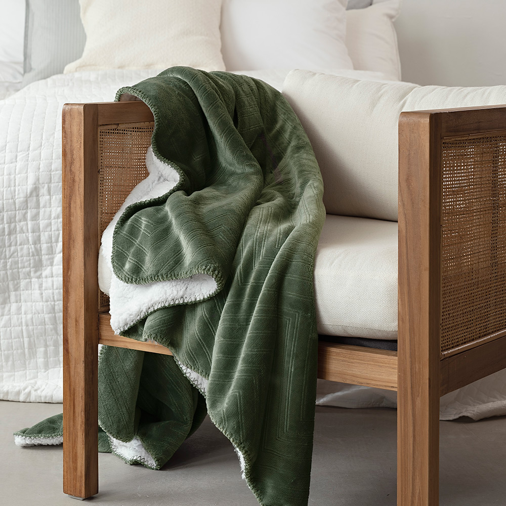 Pläd Borganäs of Sweden Sherpa