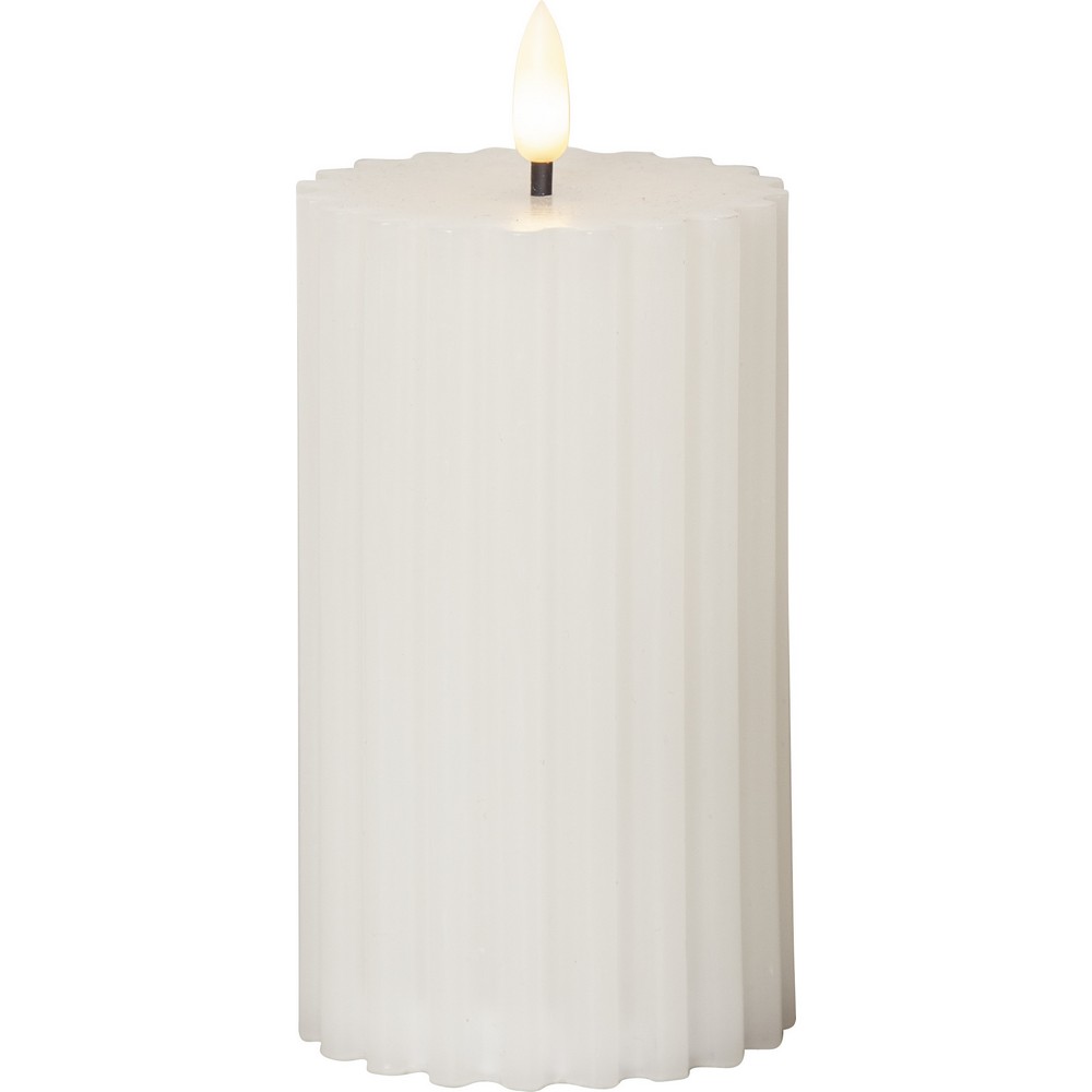 Blockljus Star Trading Flamme Stripe