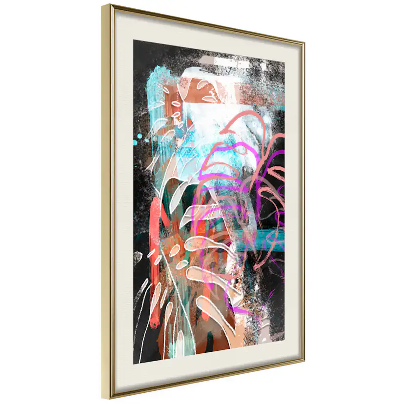 Poster Artgeist Affisch Colourful Expression