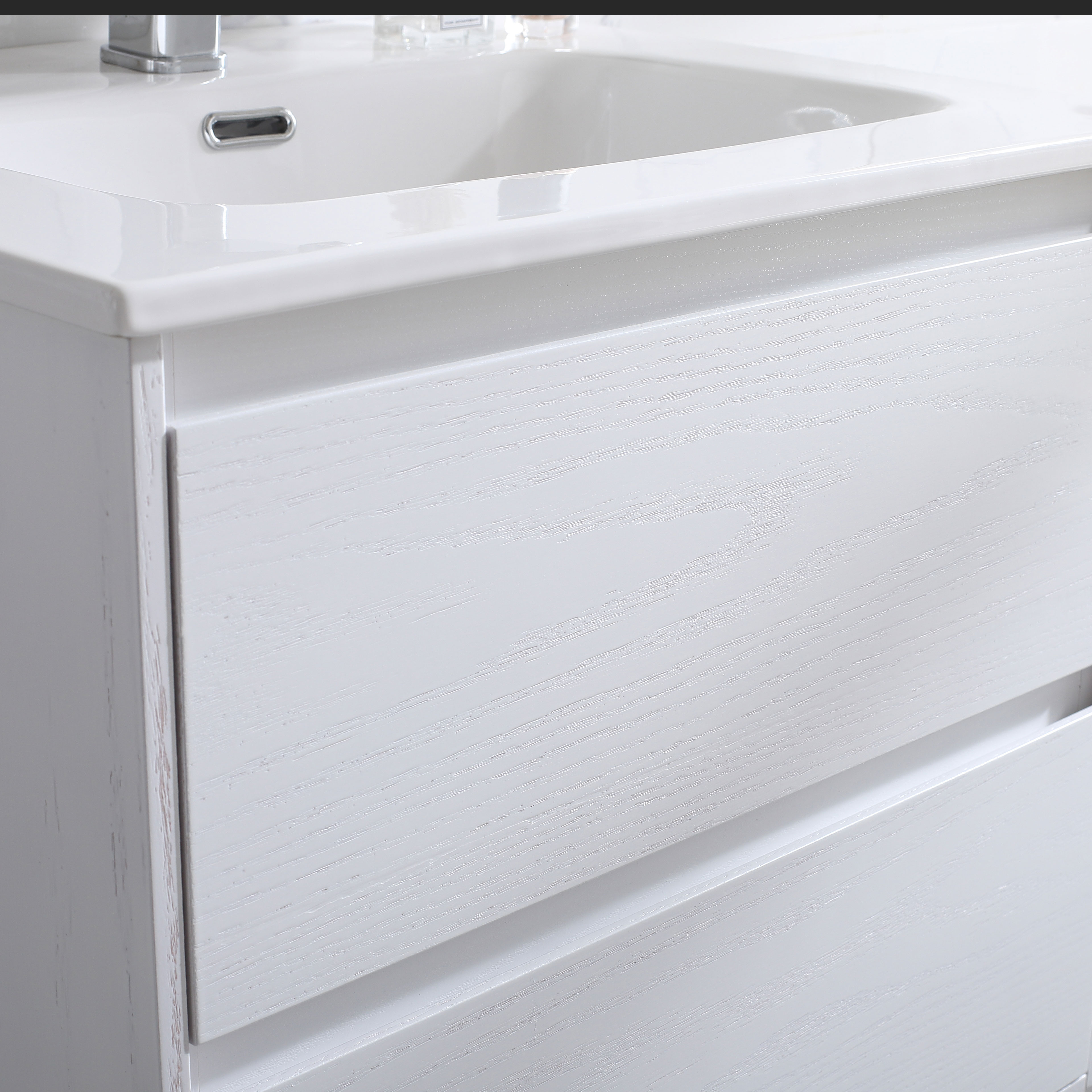 Tvättställsskåp Bathlife Lättsam Vit