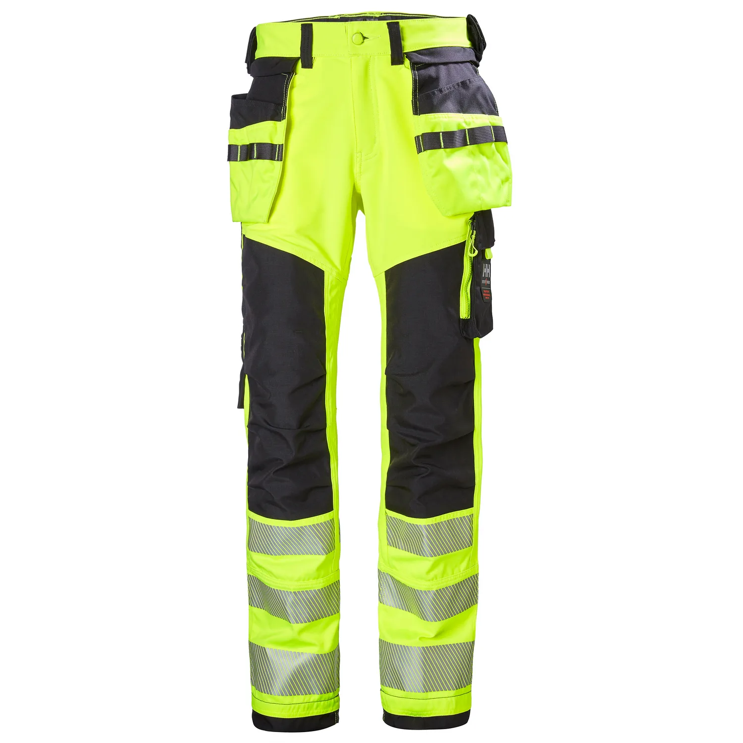 HANTVERKSBYXA HH 77472-369 GUL VARSEL ICU KL2 C52 Hantverksbyxa Helly Hansen Workwear 77472-369 Gul Varsel Icu Kl2 C52