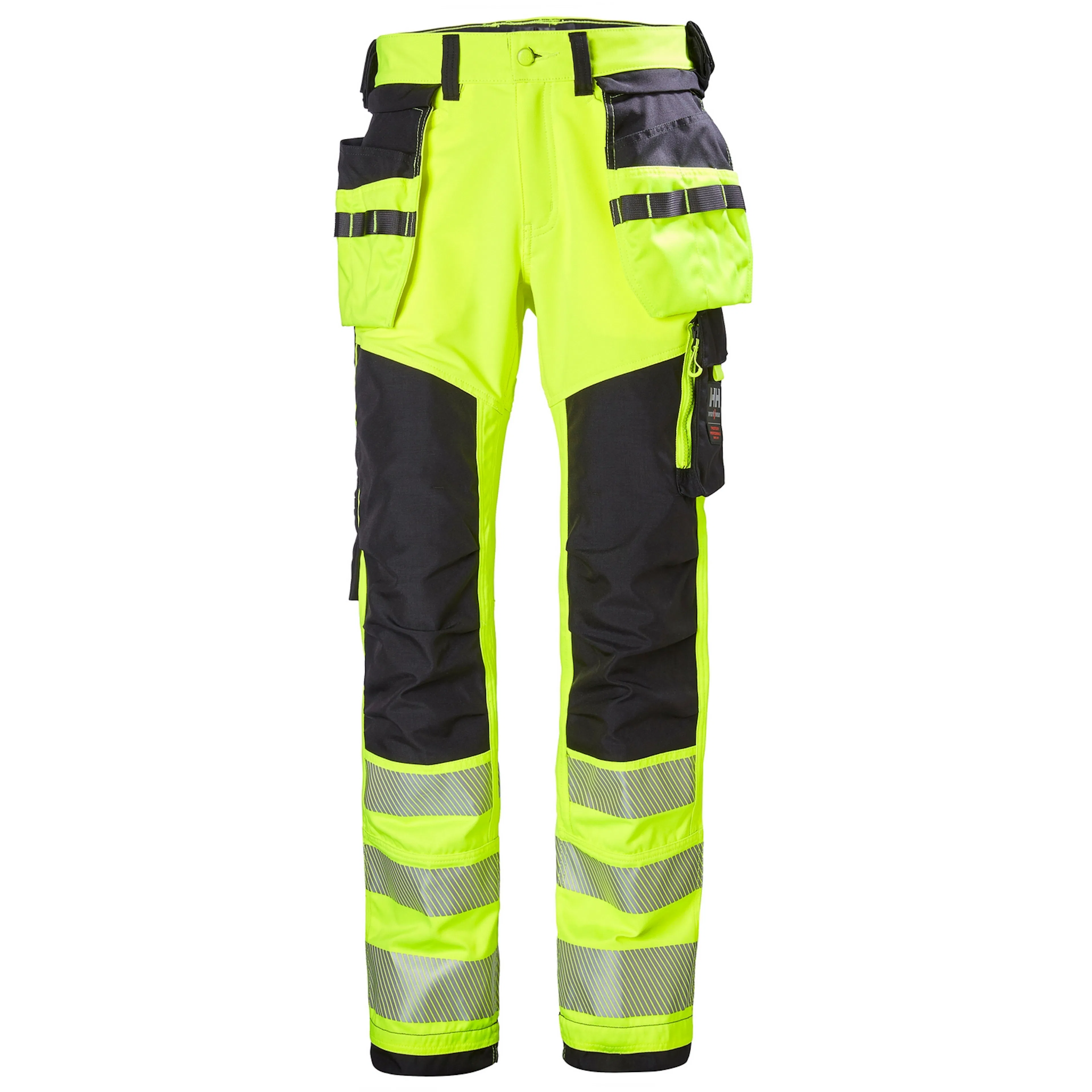 HANTVERKSBYXA HH 77472-369 GUL VARSEL ICU KL2 C52 Hantverksbyxa Helly Hansen Workwear 77472-369 Gul Varsel Icu Kl2 C52