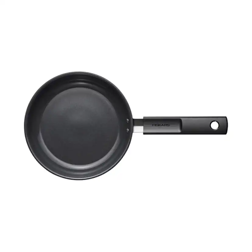 Stekpanna Fiskars Hard Face 20 cm Med Non-Stick Beläggning och Silikonlock