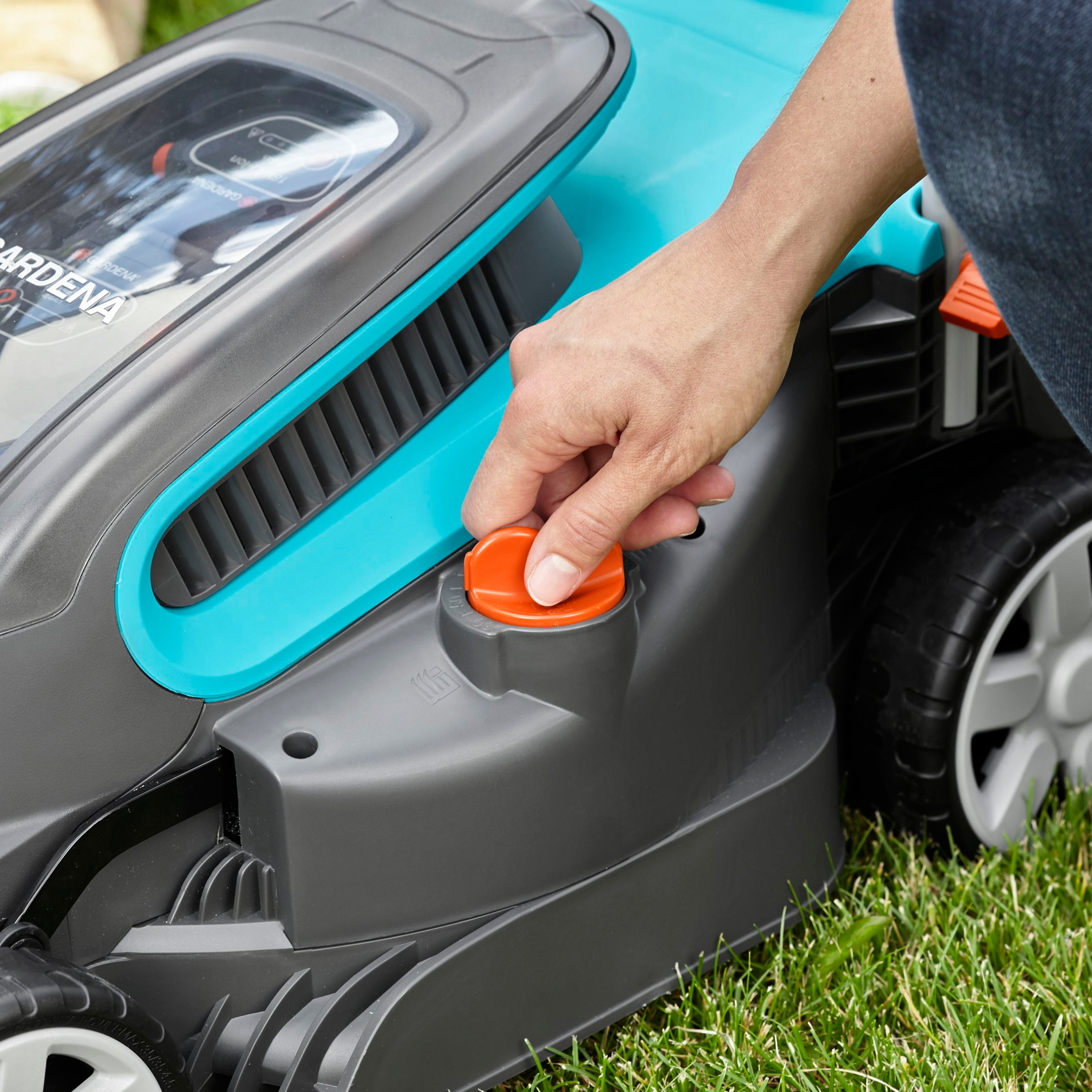 Gräsklippare Gardena PowerMax Li-18/32 Med Batteri