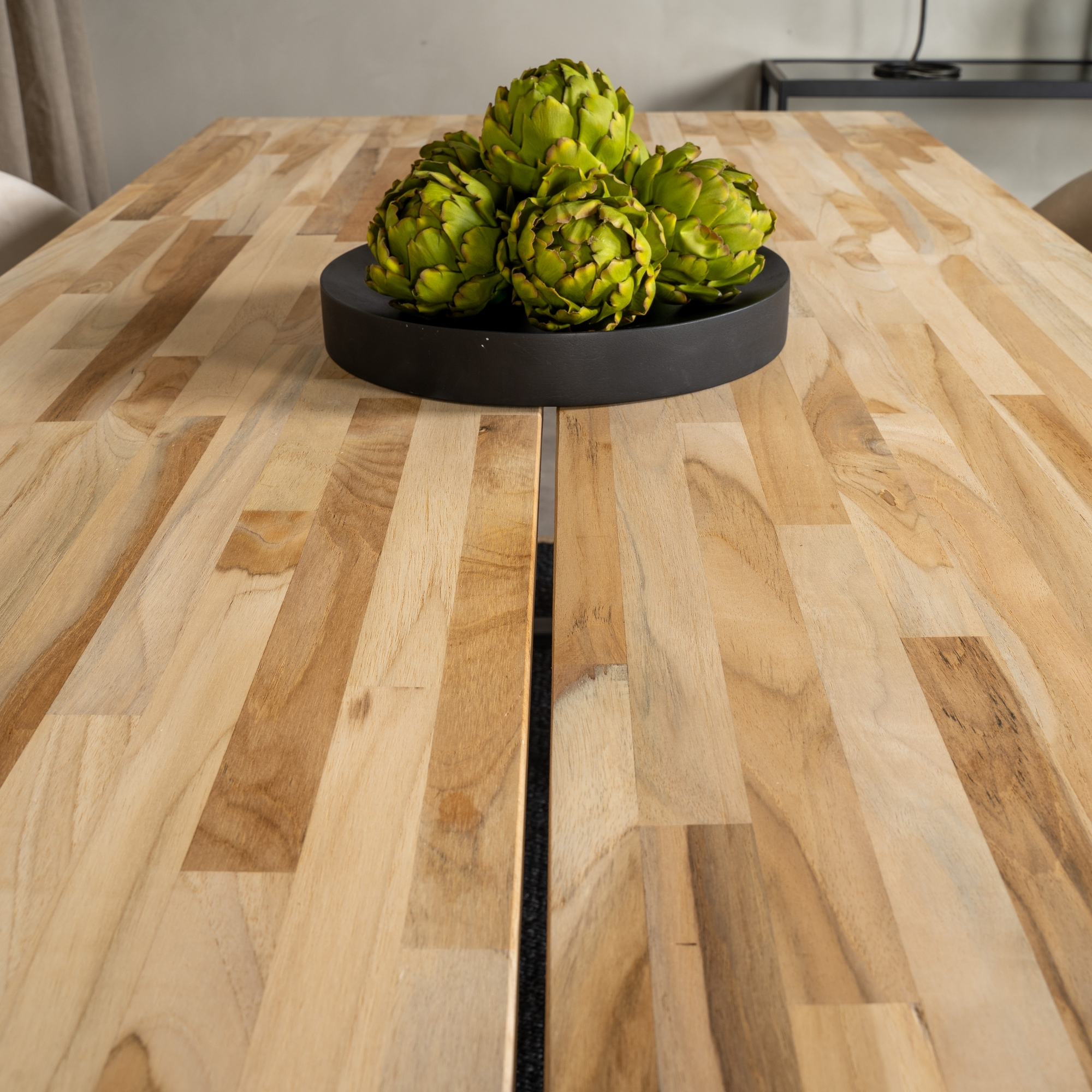 Matgrupp Venture Home Cirebon med 6 Velvet Stolar