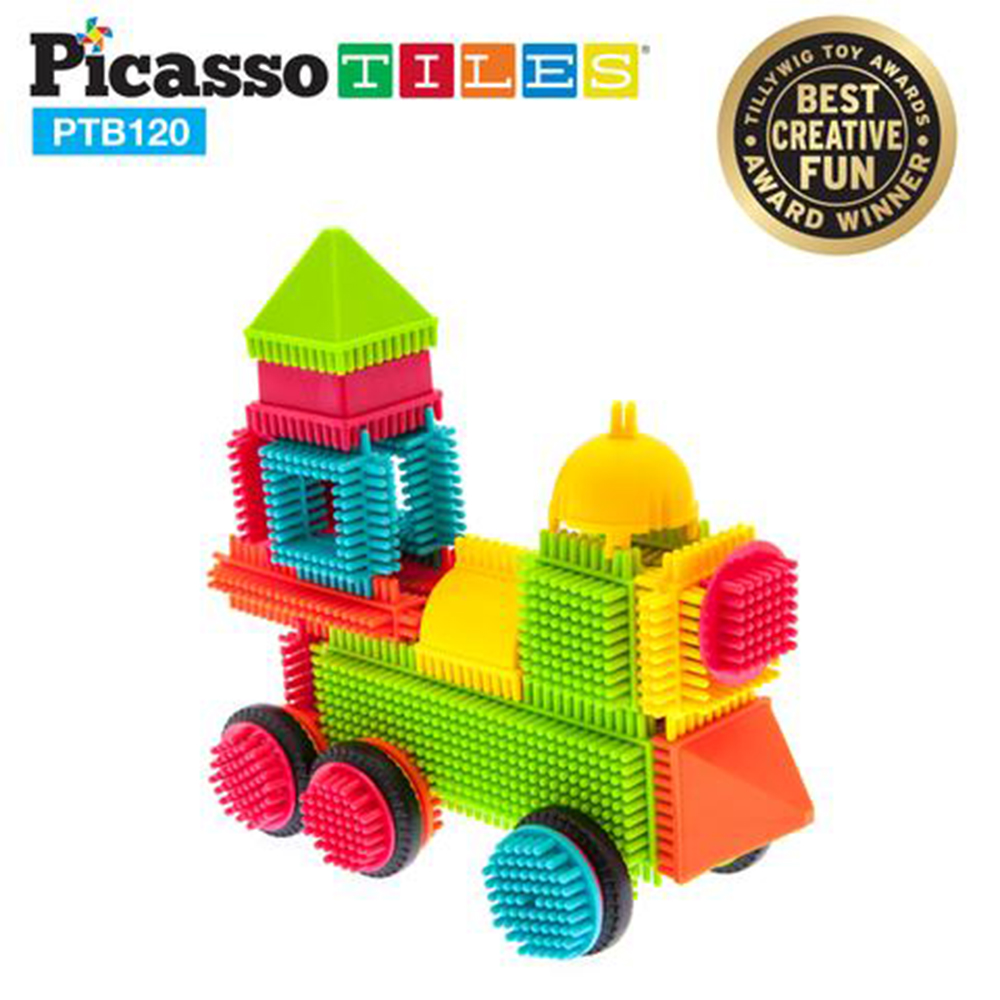 Byggbitar Picasso Tiles Bristle Blocks 120 Bitar