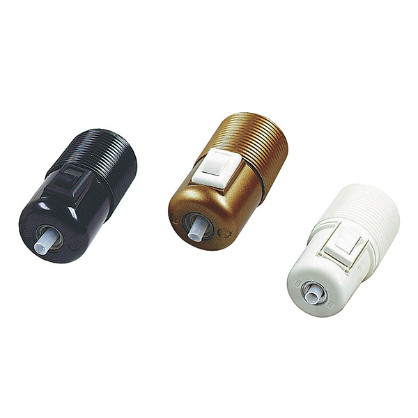 Lamphållare Malmbergs E27 med Brytare