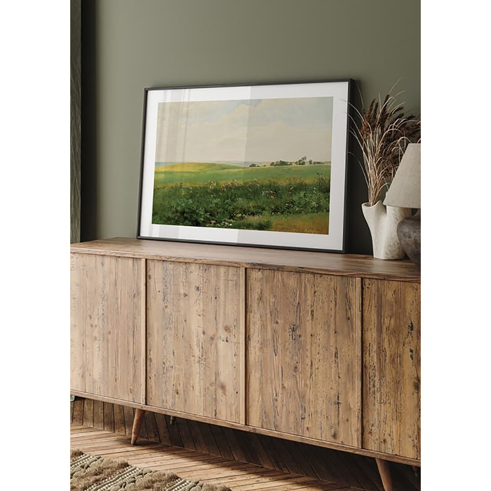 Poster Gallerix Sommerlandskab Med Bølgende Marker By Carl Frederik Aagaard