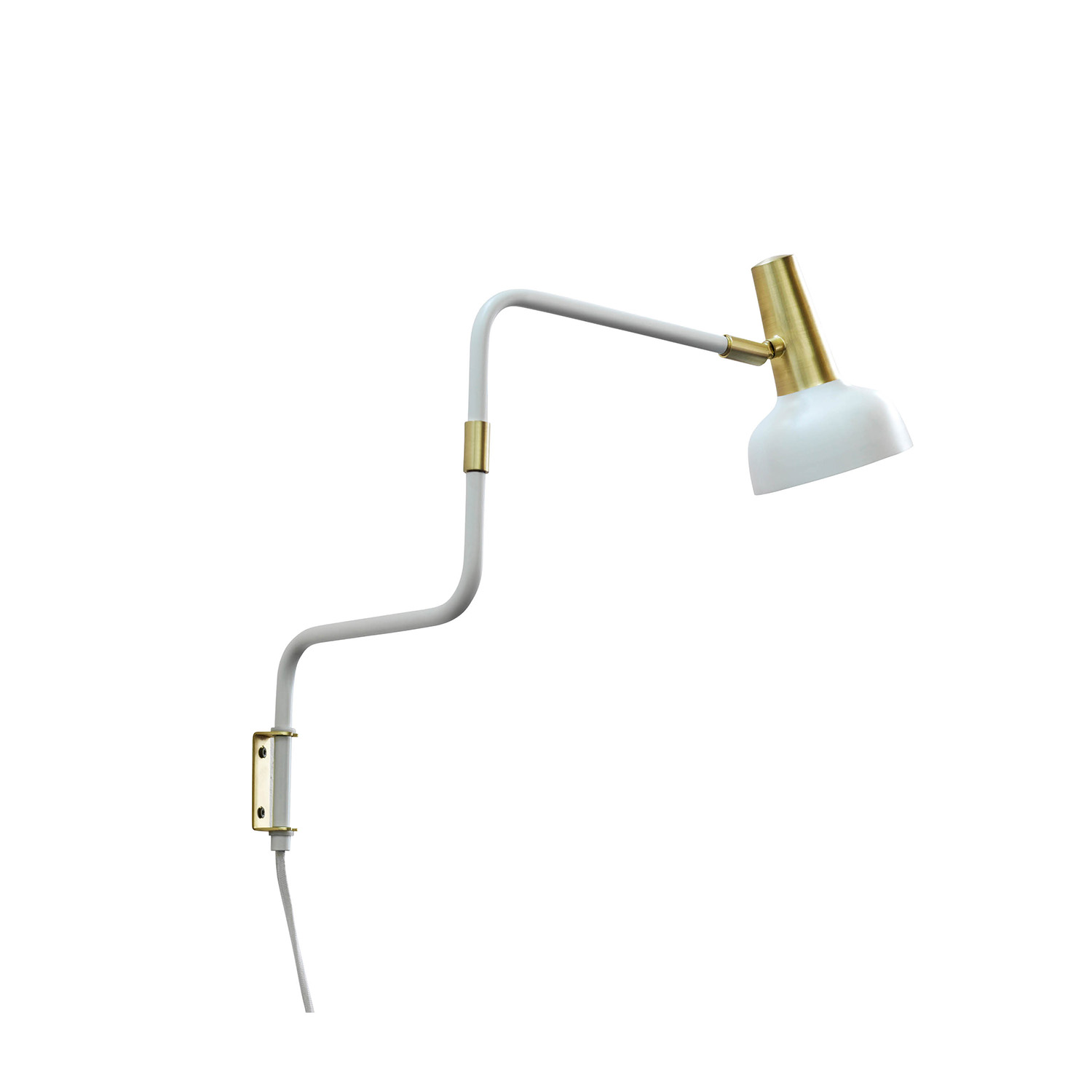 Vägglampa CO Bankeryd Ray Mässing