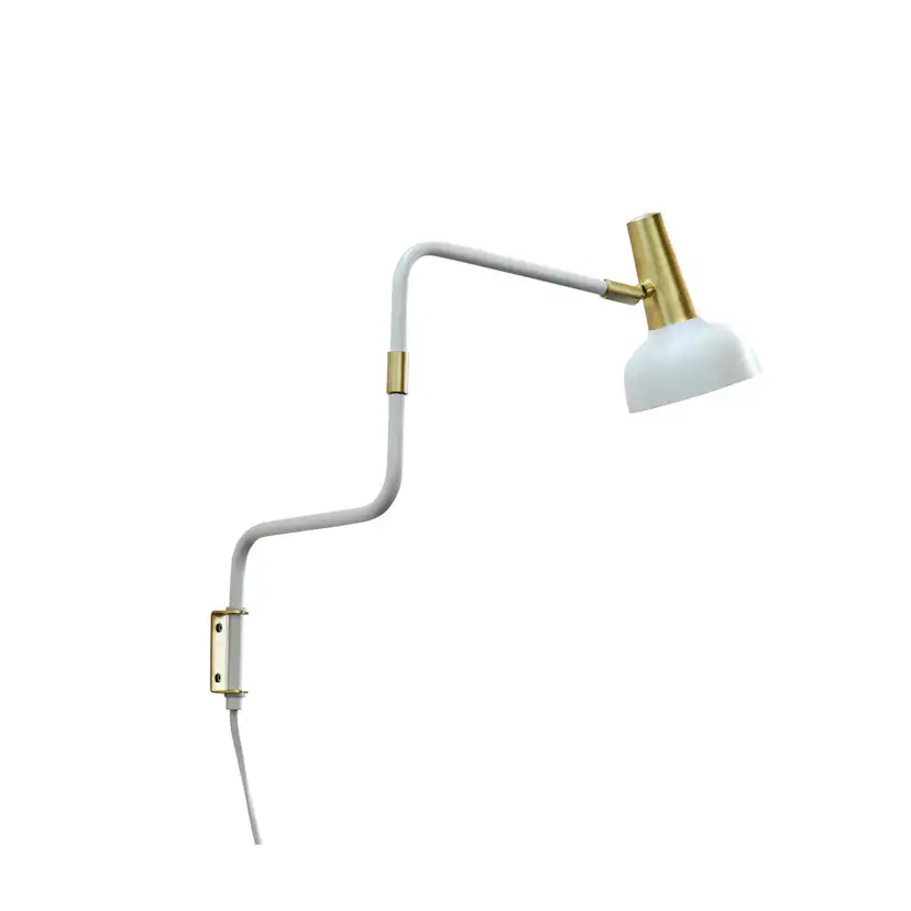 Vägglampa CO Bankeryd Ray Mässing