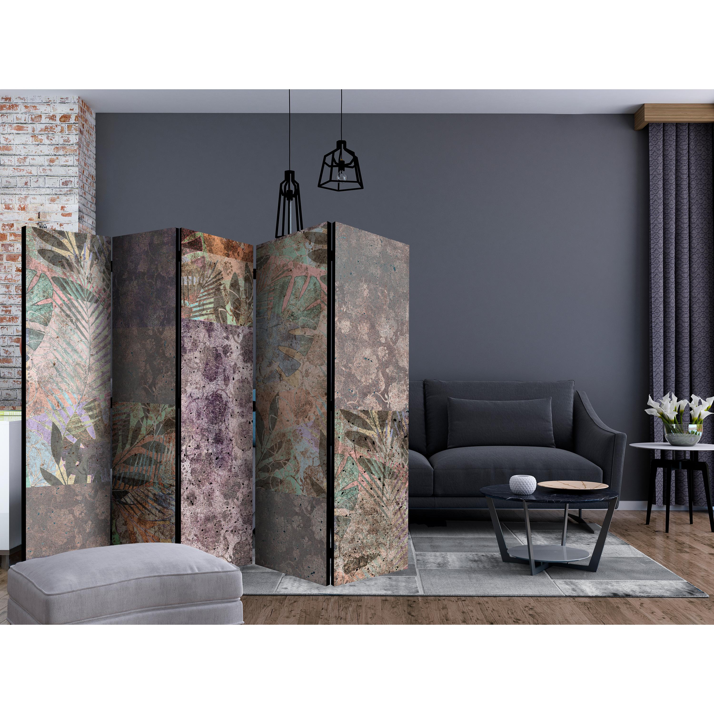 Rumsavdelare Skärmvägg Arkiio Concrete Garden II 225x172 cm
