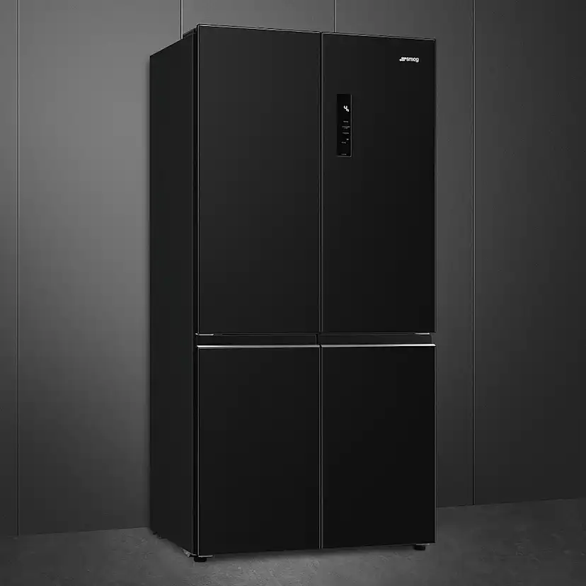 Kombinerad Kyl/Frys Smeg FQI60KD french door, Mörkt rostfritt stål
