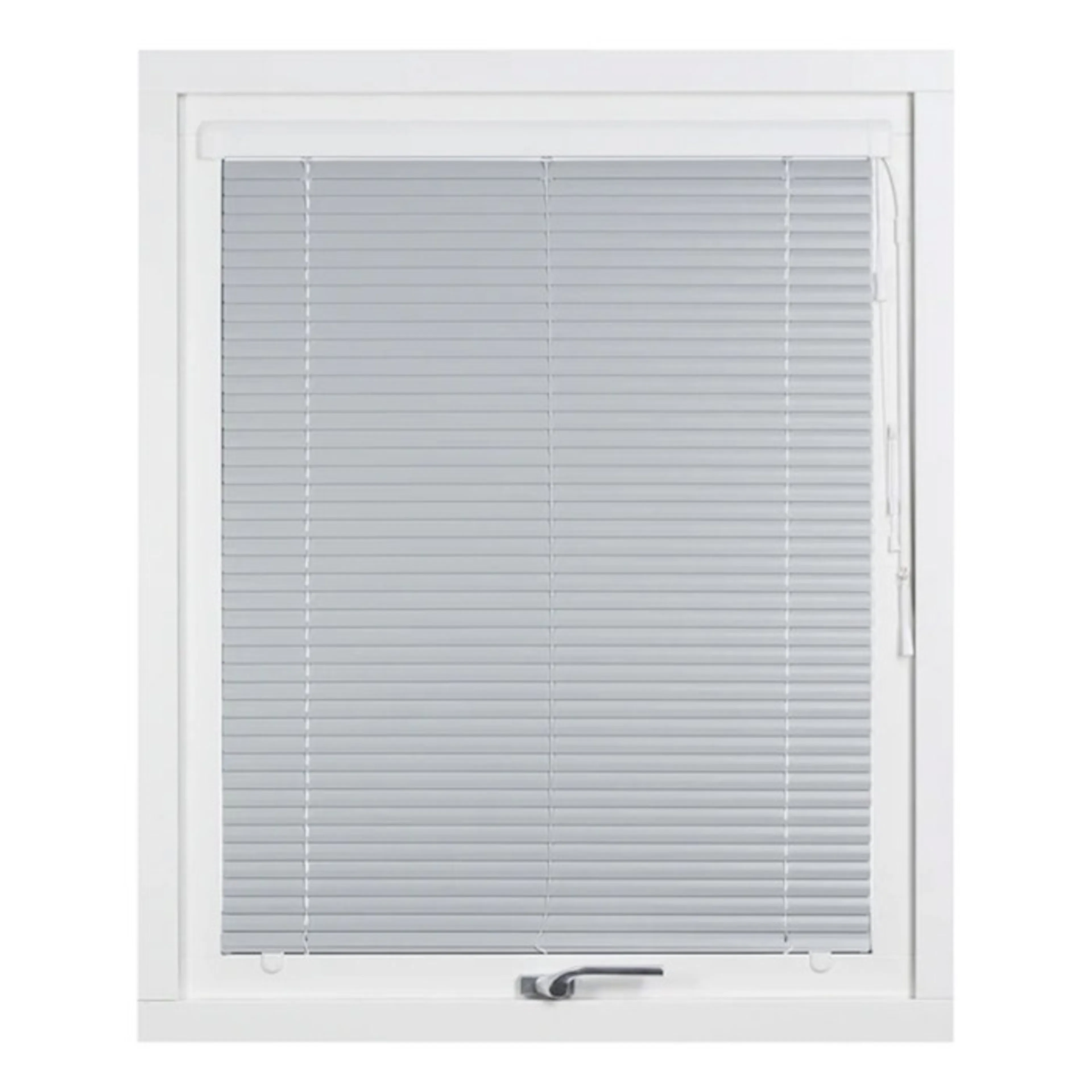 Persienn Vrid Vit 8/13 BxH: 80x130 cm, Bågmont, till: Vridfö, Vridstång till hö