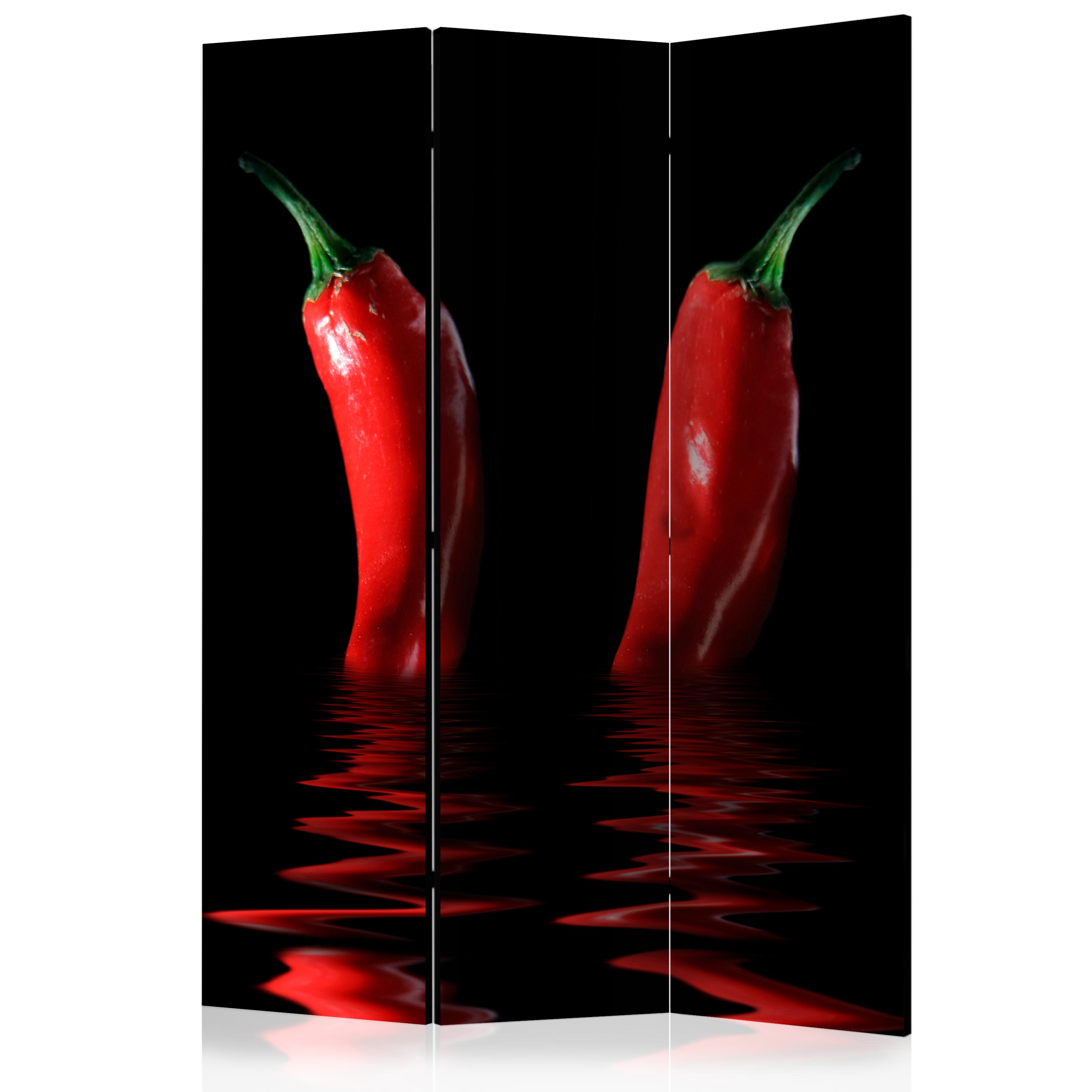 Rumsavdelare Skärmvägg Arkiio Chili Pepper 135x172 cm
