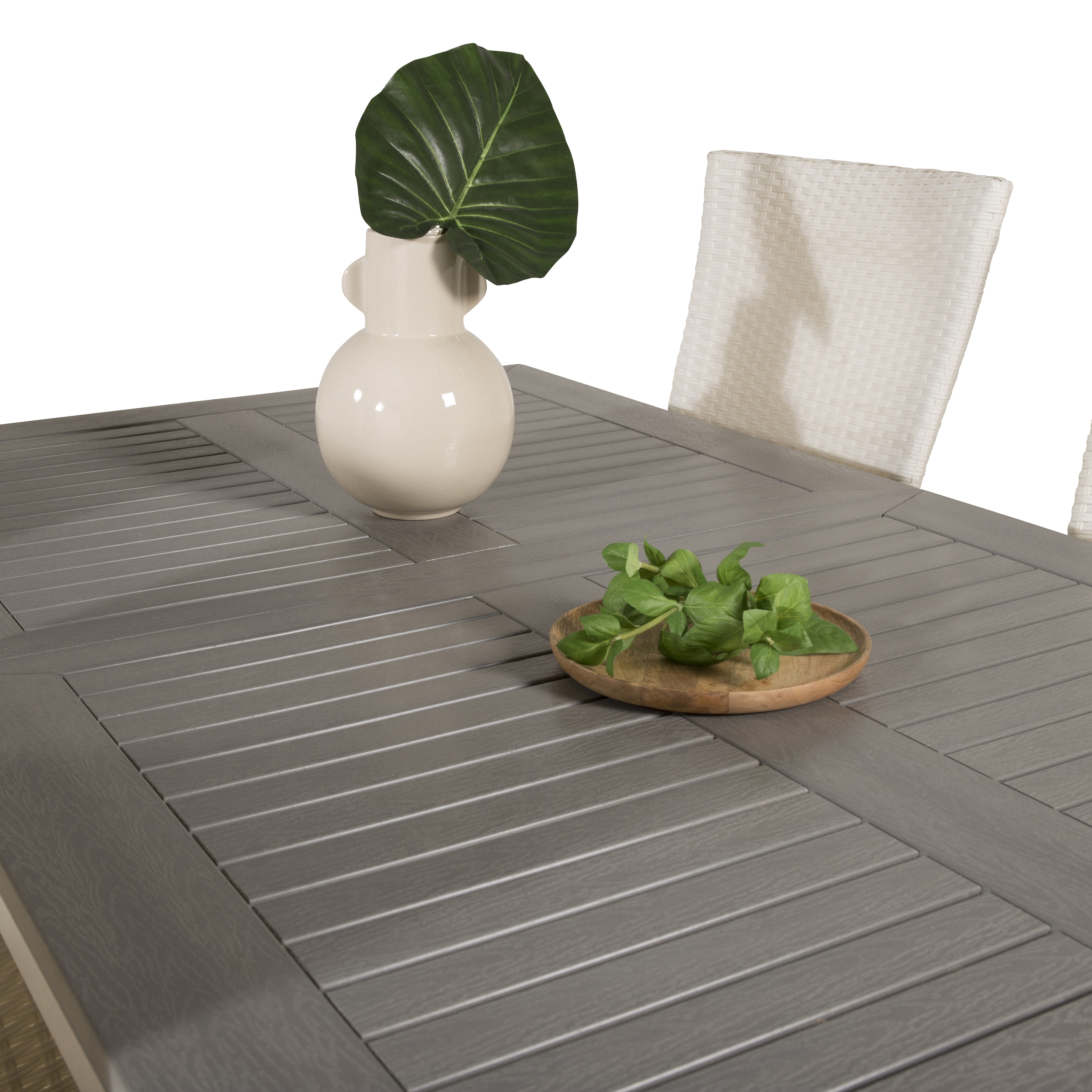 Matgrupp Venture Home Aleyna 160/240 med 4 Pishi Matstolar