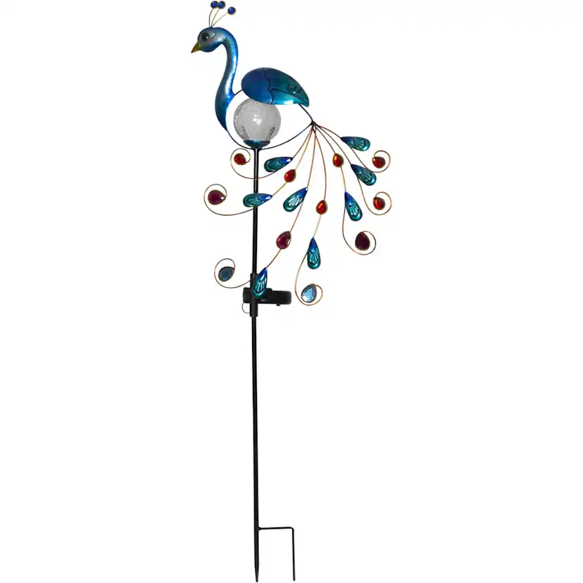 Solcellsdekoration Star Trading Peacock