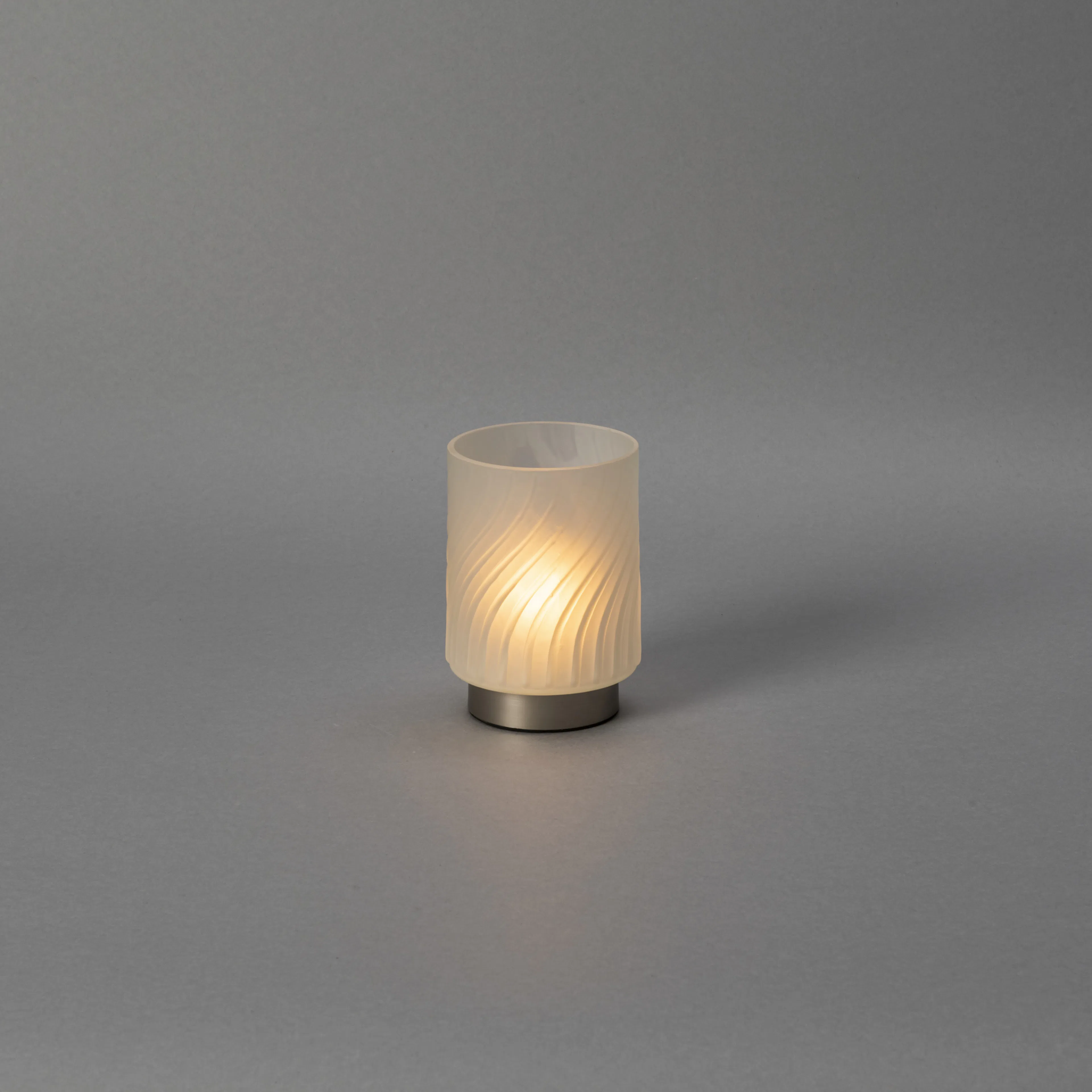LED-ljuslykta Gnosjö Konstsmide No.2 10x11 cm USB-C