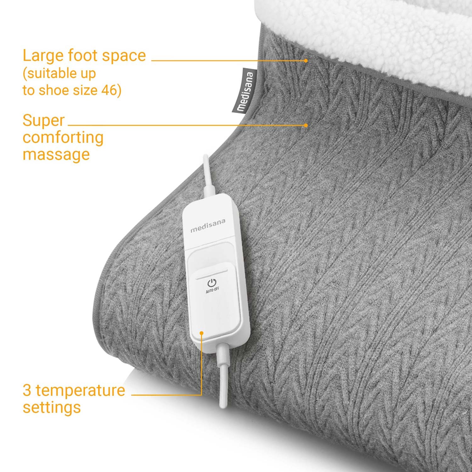 Stickad Fotvärmare FW150