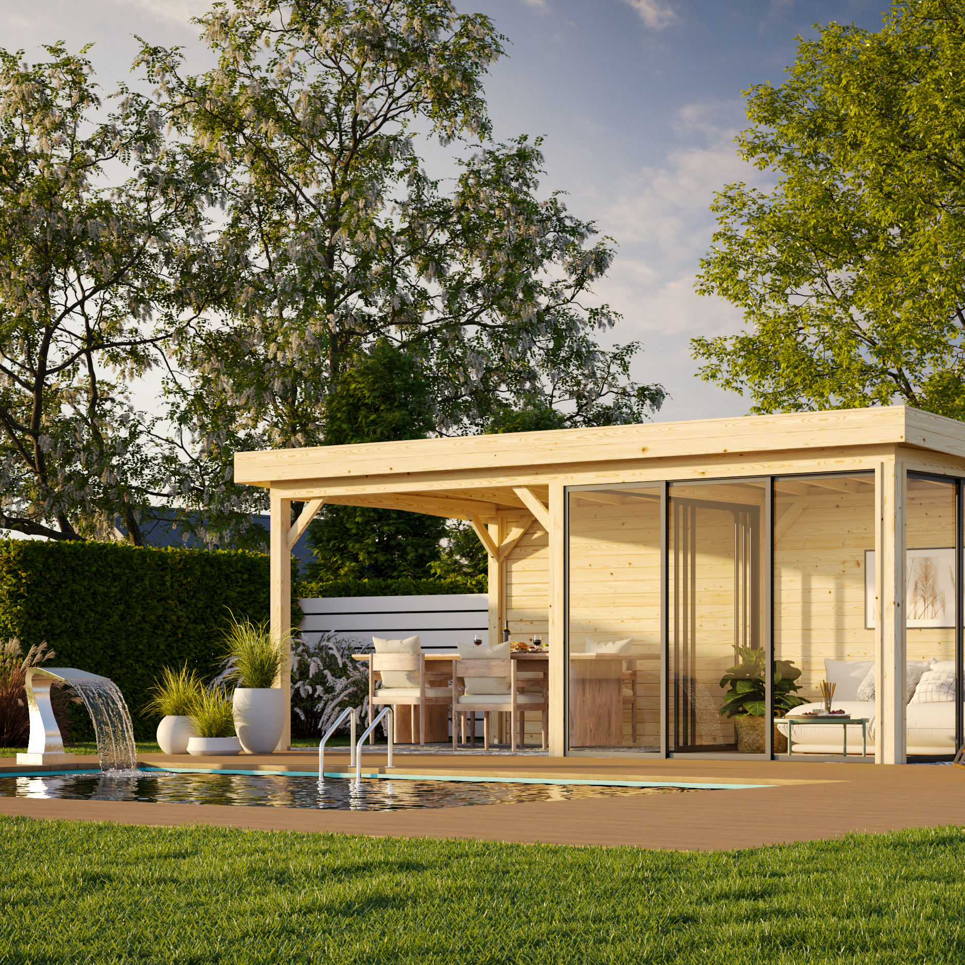 Uterum Palmako Lenna 16,6 m2 Set 706 Slide Plus