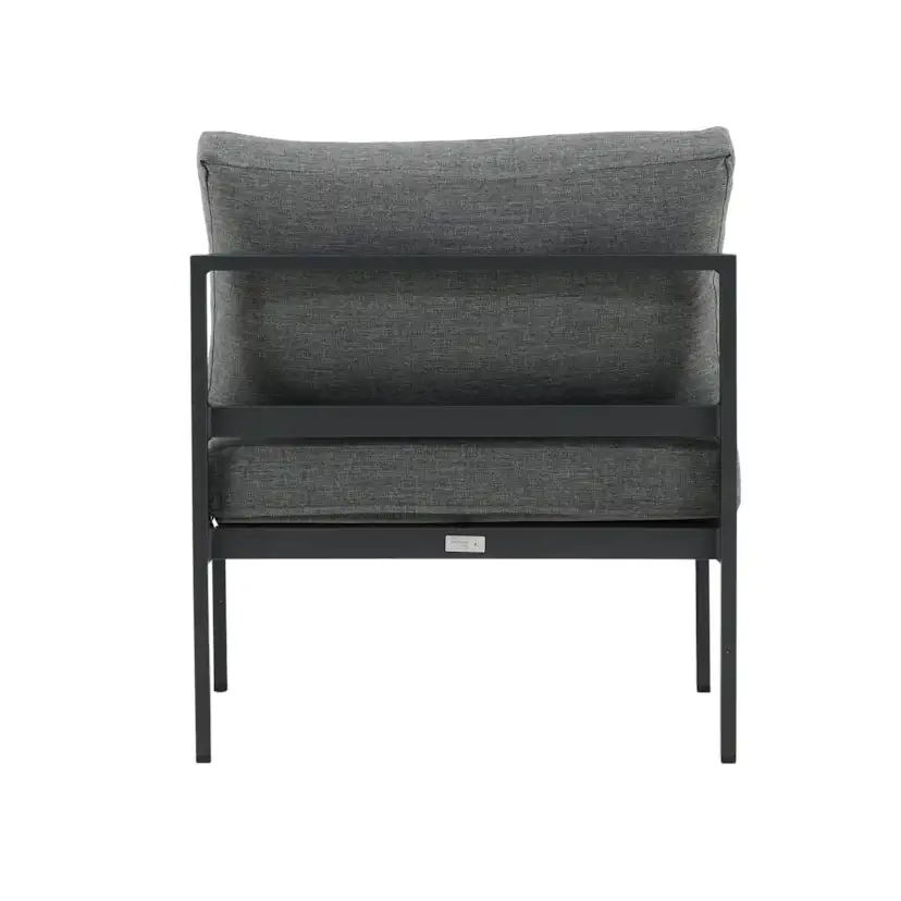 Copacabana Middle Part - Black Alu / Grey Cushion Black Alu / Grey Cushion