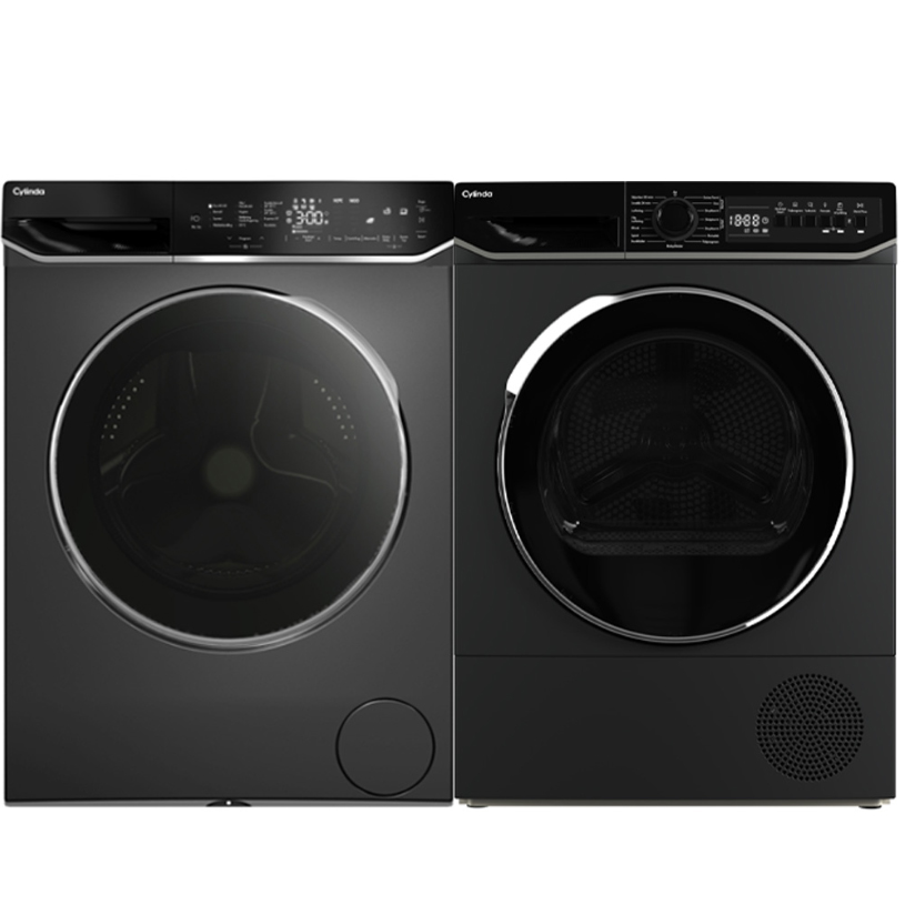 Tvätt- och Torkpaket Cylinda FT911G394BiA - TVP911G29BID Antracit