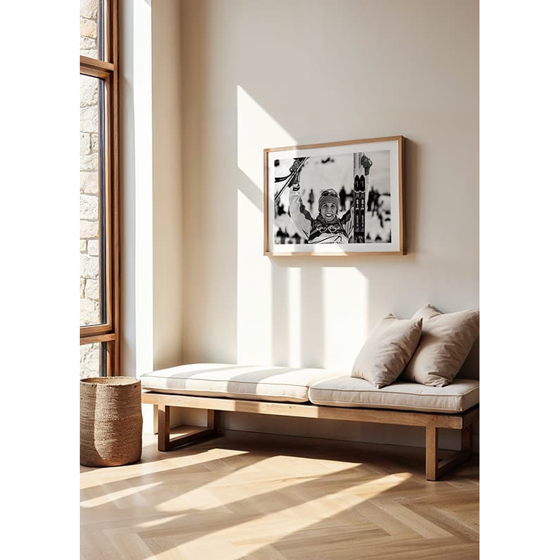 Poster Gallerix Charlotte Kalla OS-guld 2010 No2