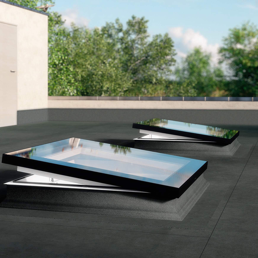 Takfönster Fakro Tidlös 3-Glas Platt Elstyrt DEF DU6