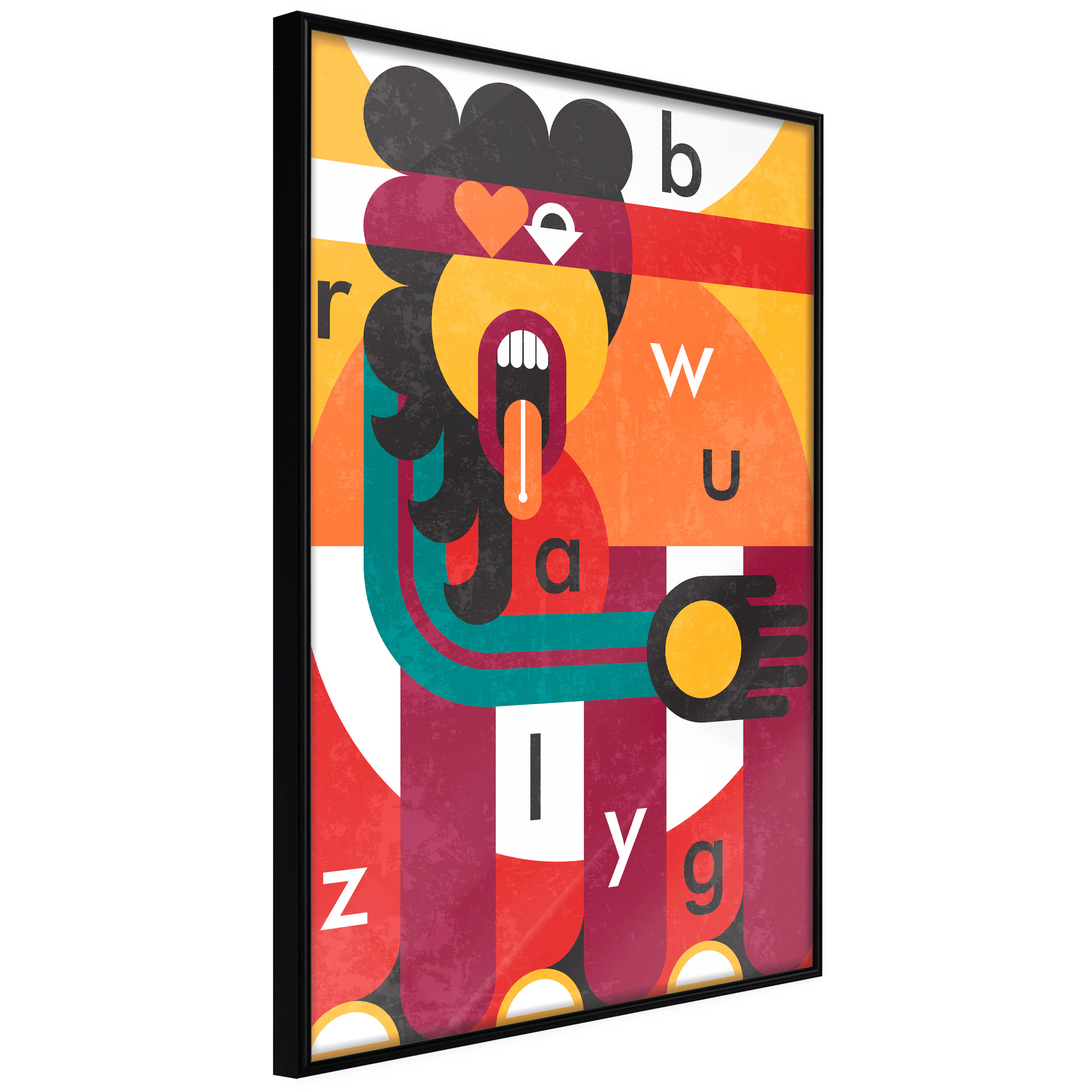 Affisch - Art of Design [Poster] 30x45 Svart ram, 30x45 cm