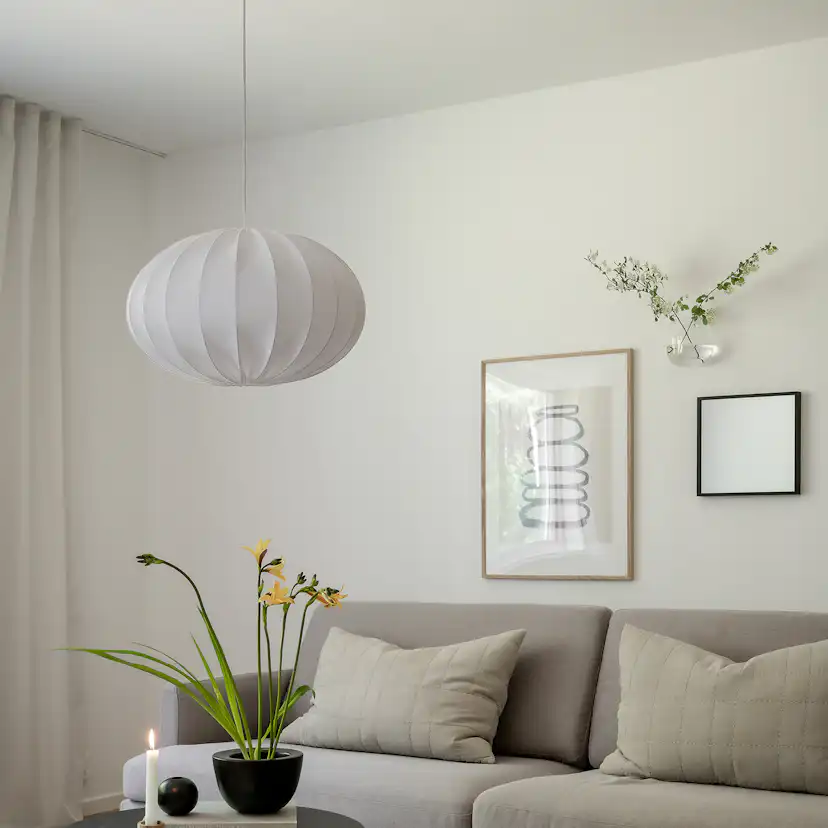 Lampskärm PR Home Hilma Franza Vit