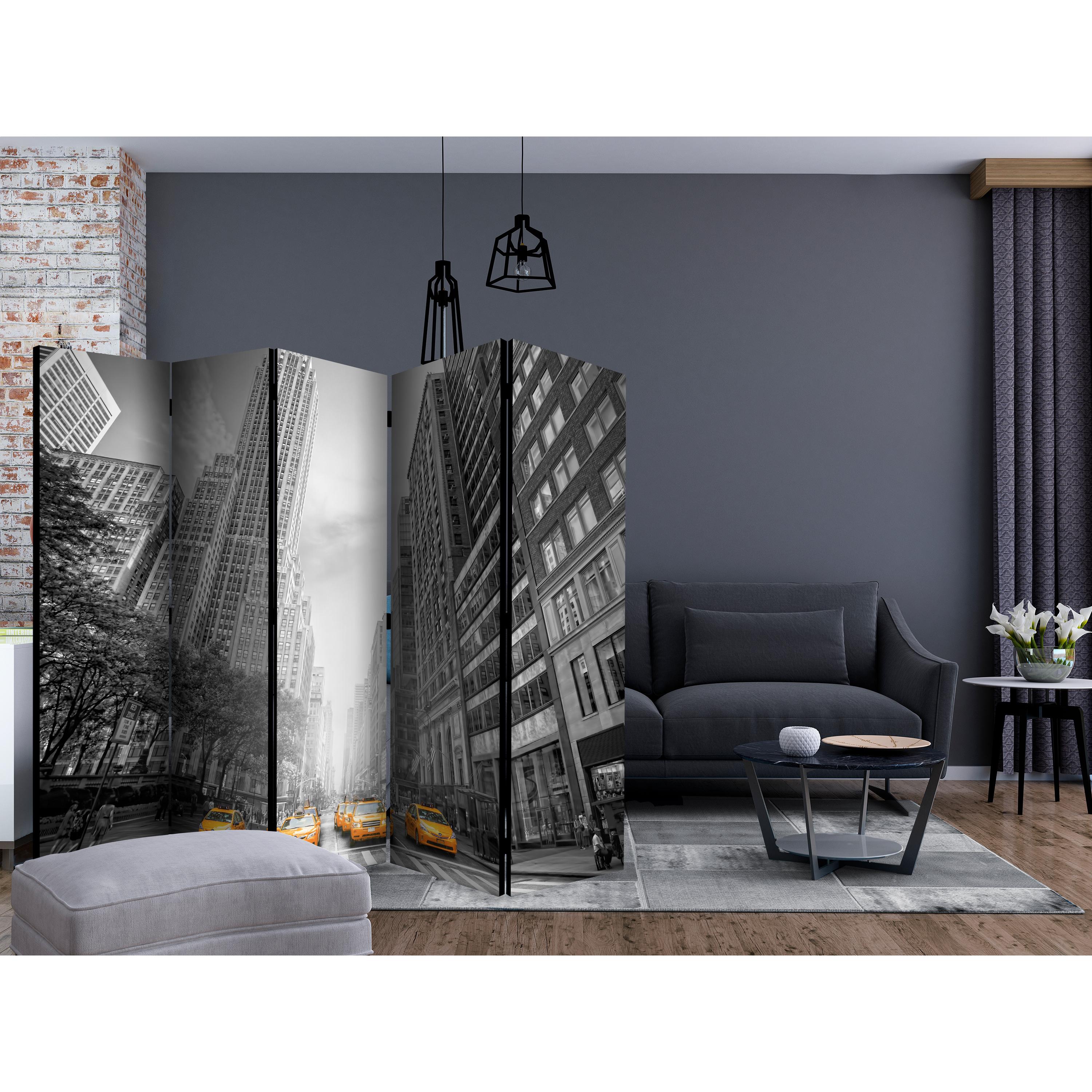 Rumsavdelare Skärmvägg Arkiio New York Yellow Taxis II 225x172 cm