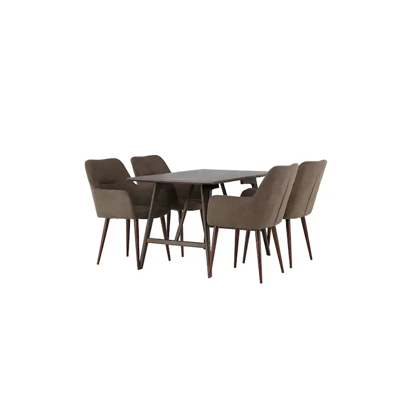Matgrupp Venture Home Kaseidon med 4 st Tomorrow stolar