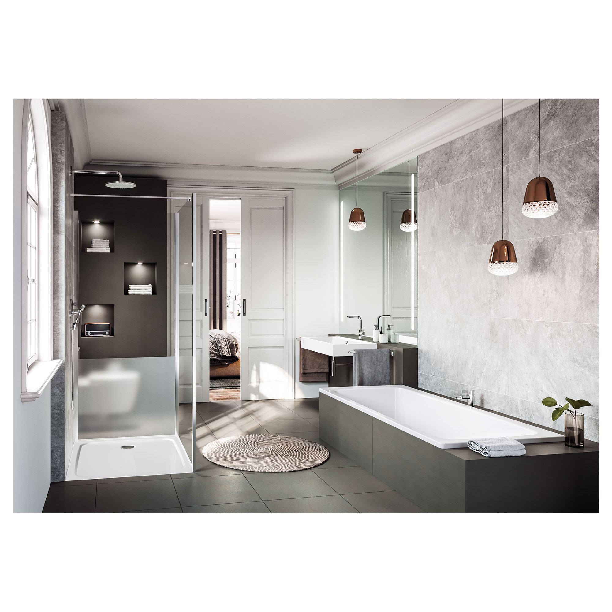 Inbyggnadsbadkar Kaldewei Cayono DuoxStorlek: 1700x750x400 mm, Färg: Alpine White