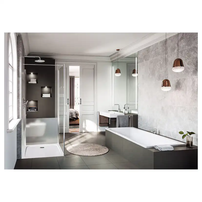 Inbyggnadsbadkar Kaldewei Cayono DuoxStorlek: 1700x750x400 mm, Färg: Alpine White