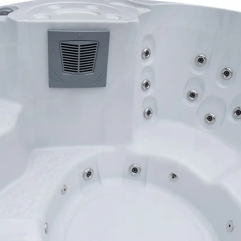 Spabad Westerbergs Marstrand 29 Jets Vit med Extra Tjockt Termolock