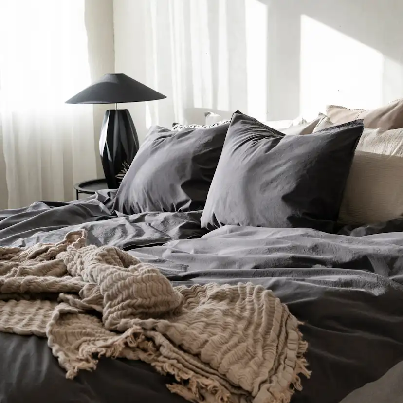 Påslakanset Borganäs of Sweden Percale Dubbelsäng