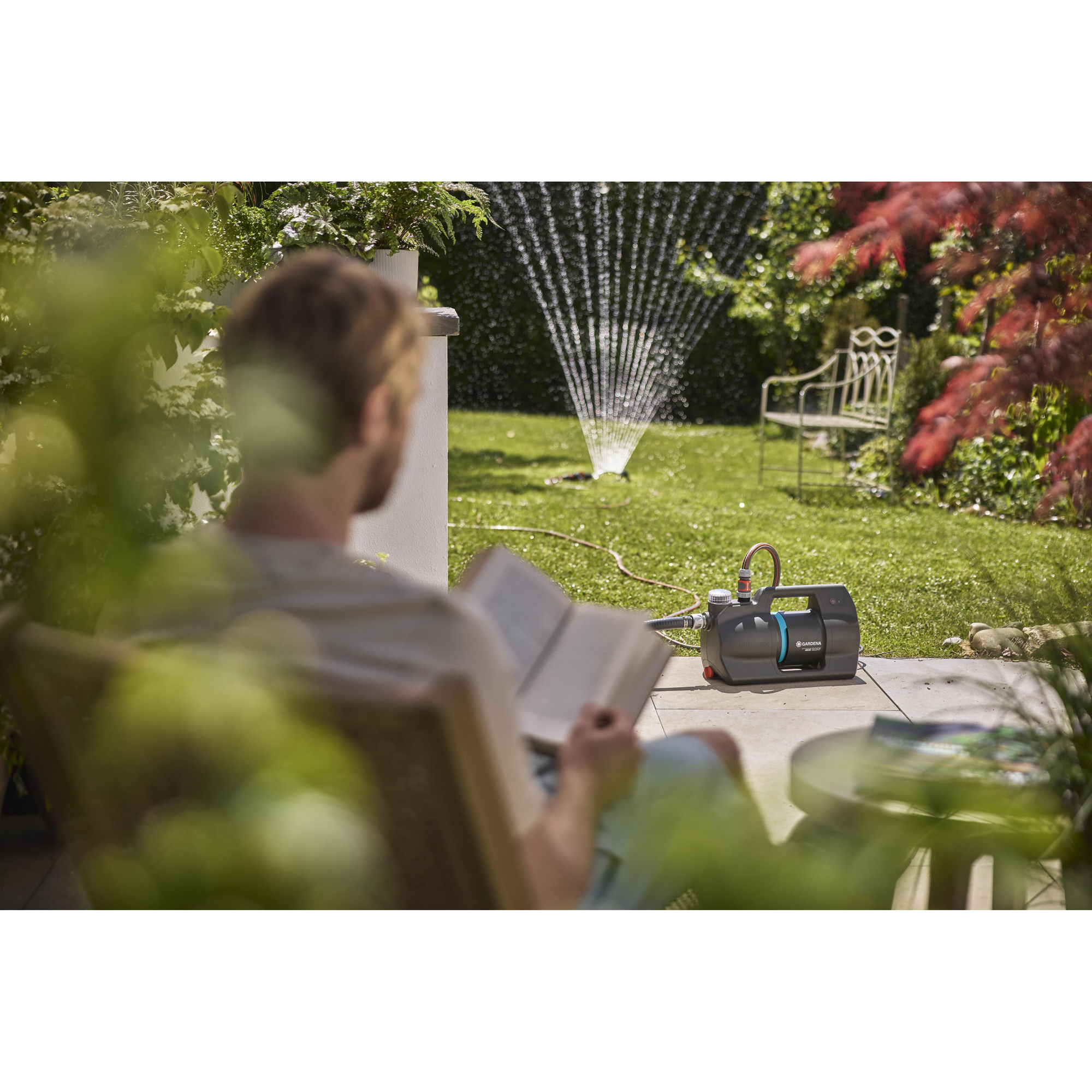 Pump Gardena 4600 Silent Automatisk För Hem & Trädgård