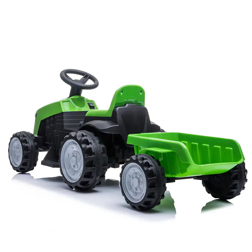 Traktor Nordic Play Med Släp 6V