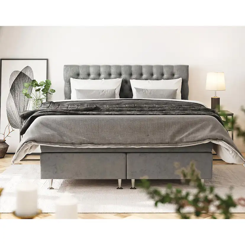 Kontinentalsäng Drömvik Celine 160x200 med Sänggavel