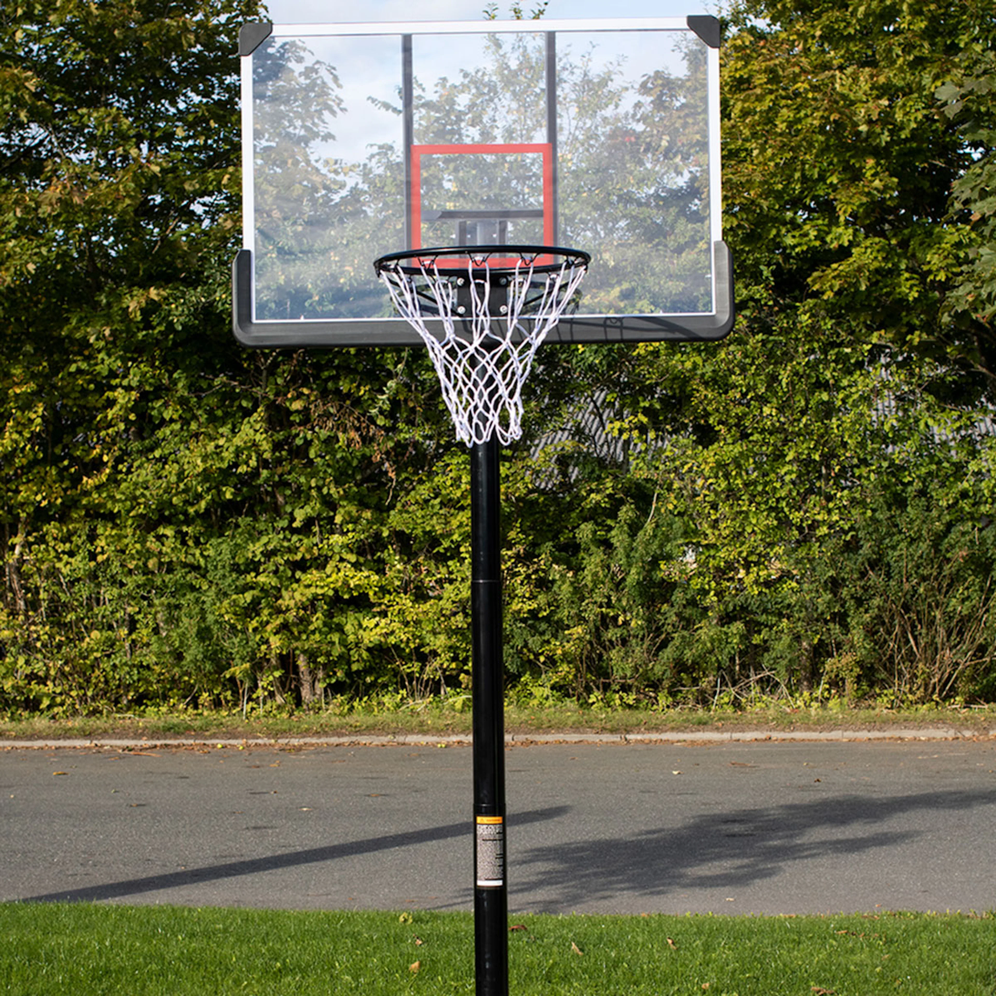 Basketställning Nordic Games Deluxe Svart Justerbar Basketkorg