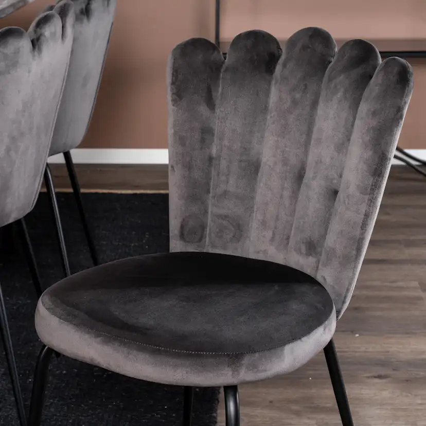 Matgrupp furniture/fashion Jenni med 6 Limhamn Light Stolar
