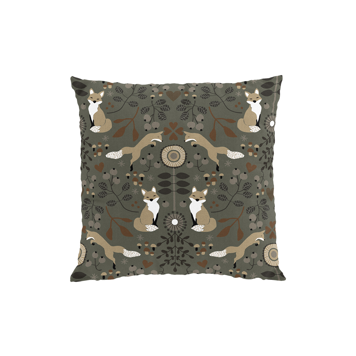 Kuddfodral Arvidssons Textil Rävstigen