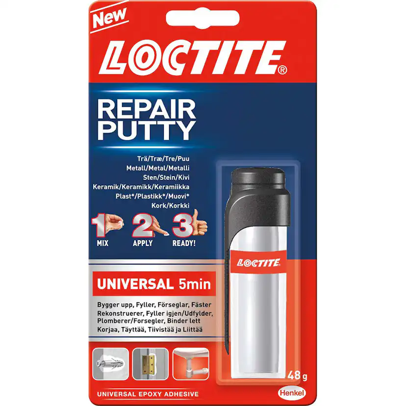 Lim Knådepoxy Loctite Universal Repair 48g