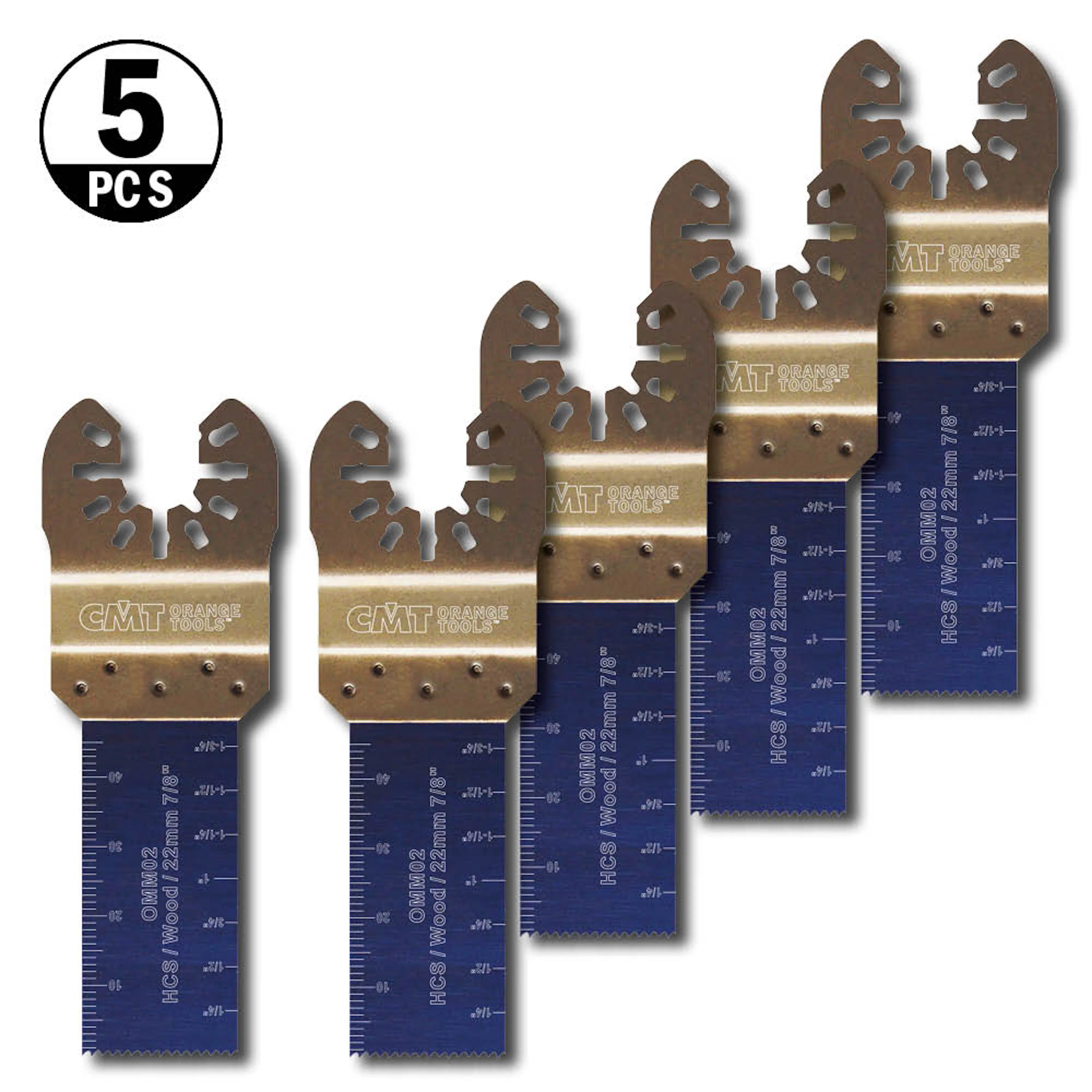 Multicut CMT Orange Tools HSS Trä/plast 22x48 mm