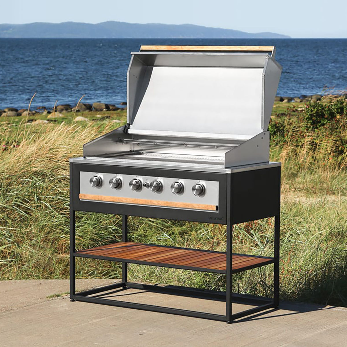 Gasolgrill Skeldervik Stainless Countertop Fristående Modul