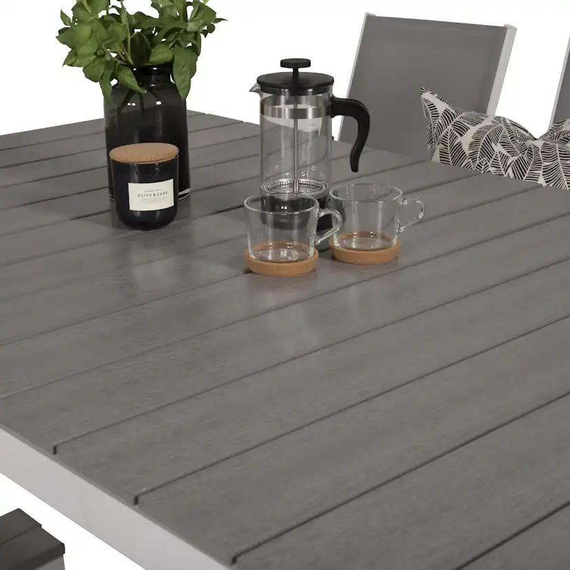 Matgrupp Venture Home Lova 160/240 med 6 Pincy Stolar