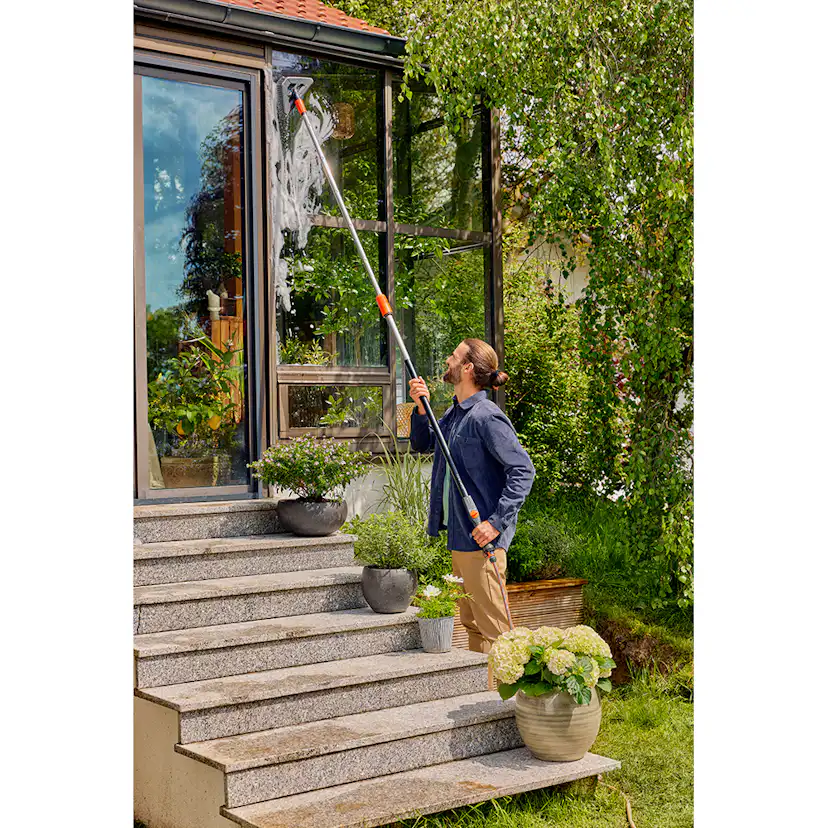 Vattenförande Teleskopskaft Gardena Cleansystem M-XL
